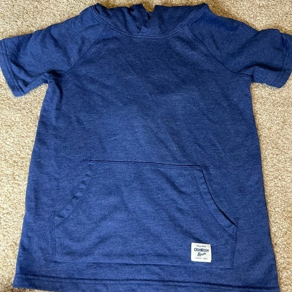 OshKosh B'gosh Navy Short Sleeve Hoodie